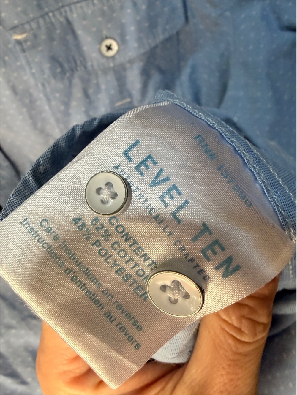 Level Ten Button Up - Picture 3 of 4